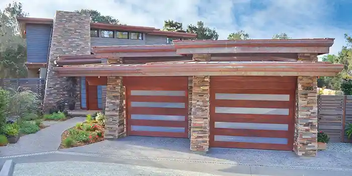 Carriage House Contemporary garage door