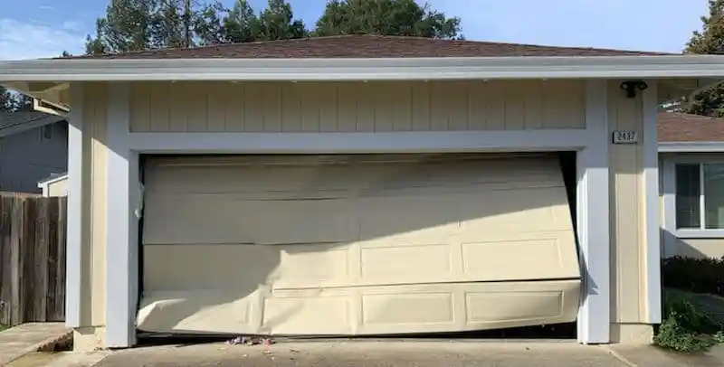 Broken Garage Door Panels