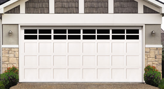 Wood garage door series 100