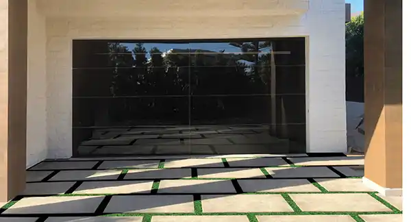 Frameless Garage Door