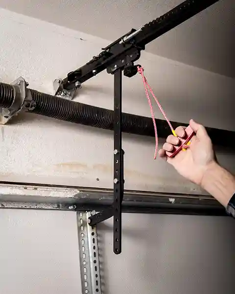 Emergency release handle for a garage door