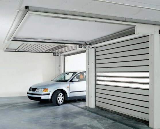 Low clearance garage door
